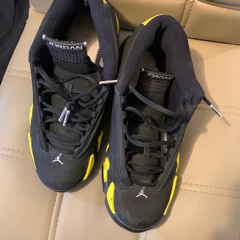 Thunder Jordan retro 14s from 2017